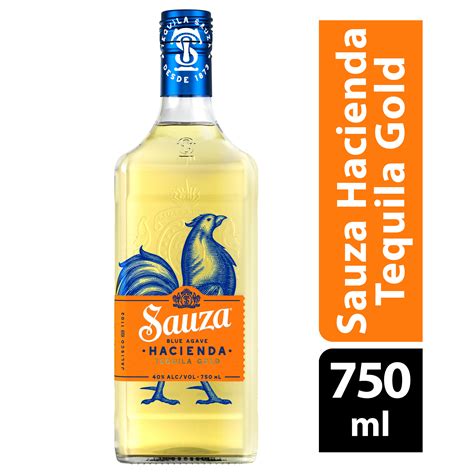 Sauza Hacienda Gold Tequila 750 Ml Bottle Abv 400