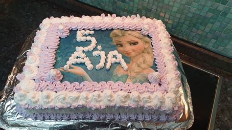 Torta Me Frozen PËr DitËlindje TË VajzËs💖🎂how To Make A Frozen Cake