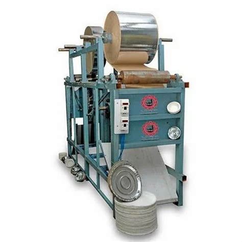 Mild Steel Fully Automatic Paper Plate Making Machine V Production