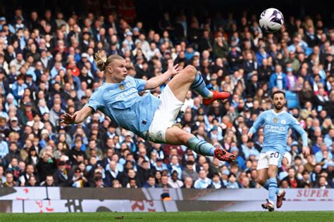 EPL Haaland Scores Four In Man City Rout Of Wolves Vanguard News