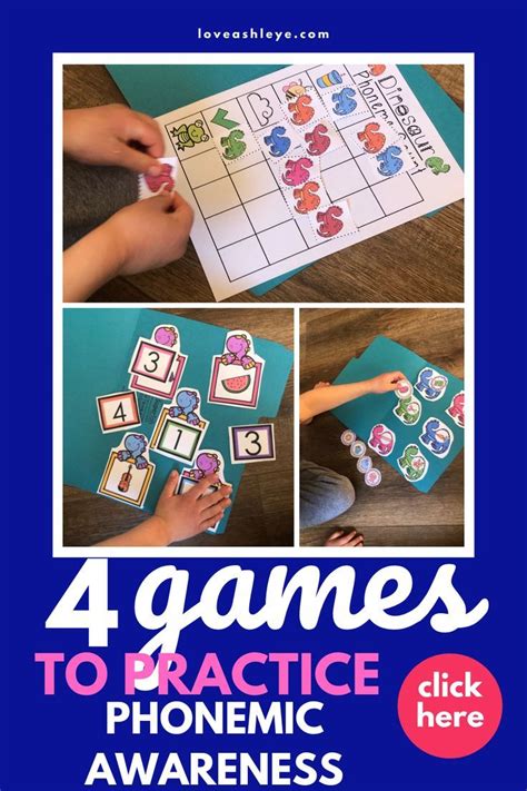 Practice Phonemic Awareness With These Dinosuar Themed Preschool