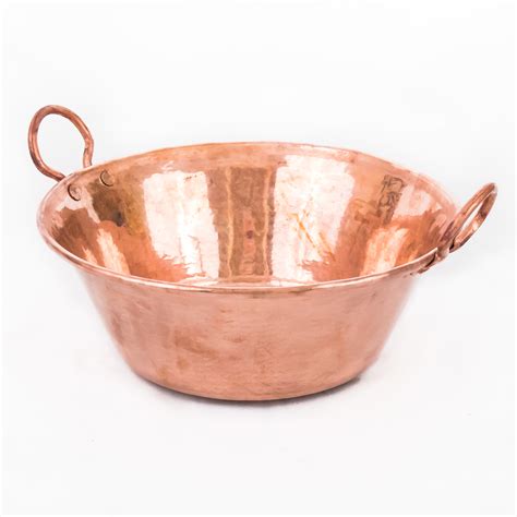 Mexican Hand Hammered Copper Cazo Ancient Cookware