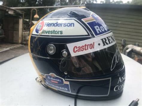 heinz harald frentzen Rothmans Williams Renault Arai F1 Helmet 1997 ...