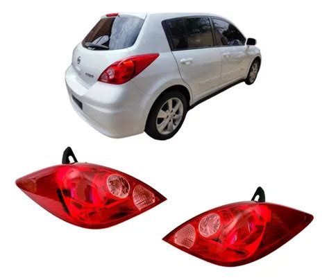 Par Lanterna Nissan Tiida Hatch 2009 2010 2011 2012 2013 Parcelamento