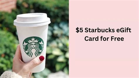 $5 Starbucks eGift Card for Free - Helpingdesi