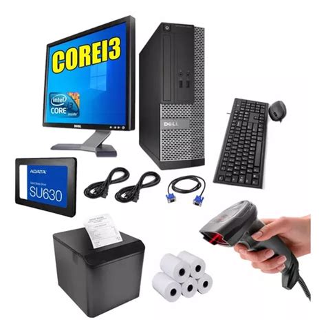 Kit Punto De Venta Pc Corei3 240gb Ssd Impresora Lector Envío gratis