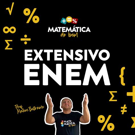 Extensivo Enem Vestibulares Matem Tica Do Bem Hotmart