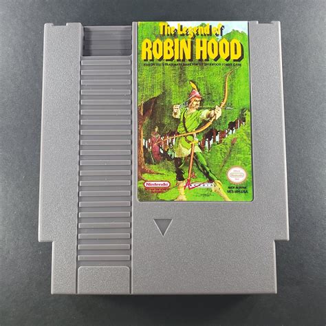 The Legend Of Robin Hood Nes Homebrew Game Etsy