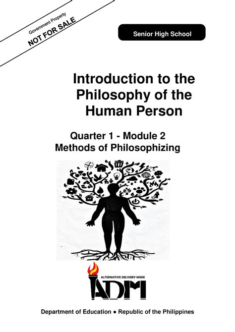 Philosophy 12 Quarter 1 Module 2 NOT Introduction To The Philosophy