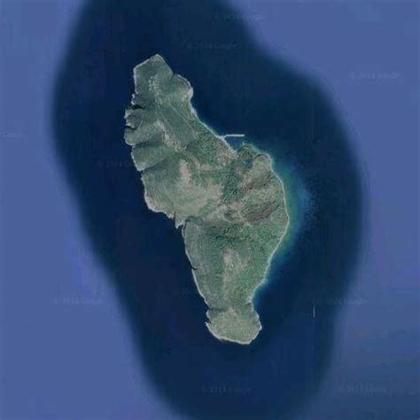 Sazan Island (Kushner Development) in Sazan, Albania (Google Maps)