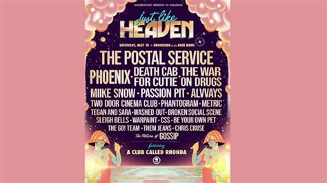 Just Like Heaven Festival In Pasadena 5 18 Alt 98 7