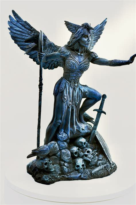 The Morrigan Hand Cast Statue Got Deity