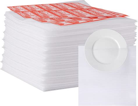 Luter 50pcs Cushioning Foam Pouches Packing Foam Pouches For Moving