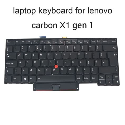 Teclado Retroiluminado Latino De Reino Unido Para Lenovo Thinkpad X1