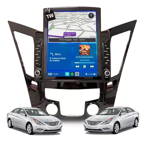 Central Multim Dia Tesla Sonata Gps Carplay Gb Cor