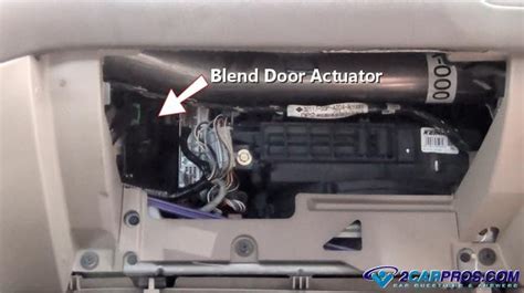 Ford Ranger Blend Door Actuator Replacement