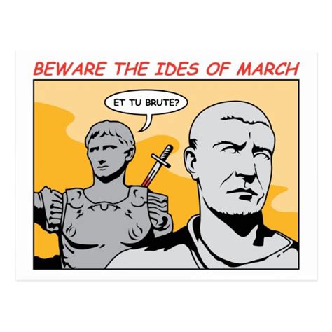 Ides Of March Postcard