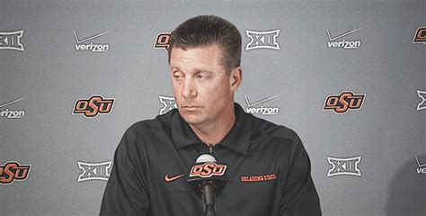 Notes on Mike Gundy's Texas Press Conference | Pistols Firing