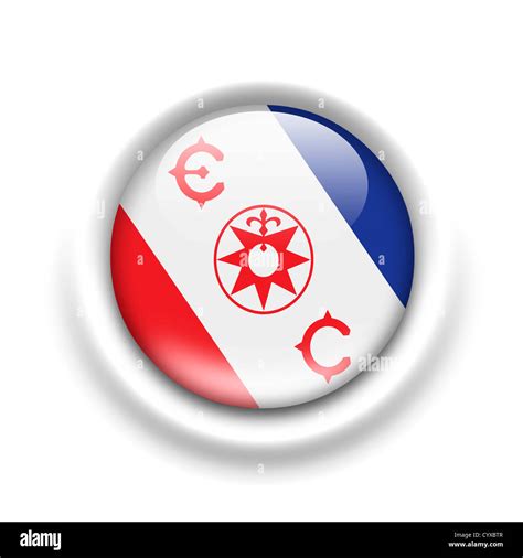 Lexplorers Club Logo Le Symbole Du Drapeau Photo Stock Alamy