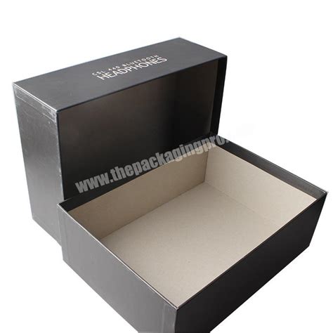 Printing Logo Customized Rigid Cardboard Base And Lid Packaging Paper