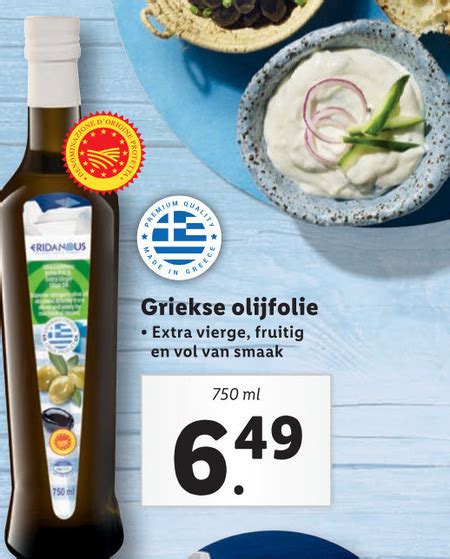 Olijfolie Folder Aanbieding Bij Lidl Details