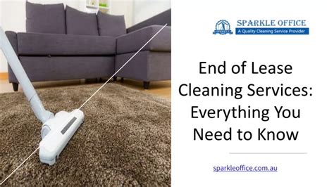 PPT End Of Lease Cleaning Melbourne PowerPoint Presentation Free