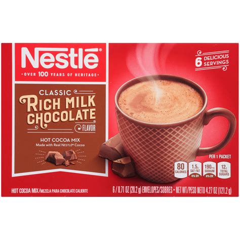 NESTLE Rich Milk Chocolate Hot Cocoa Mix 4 27 Oz Walmart