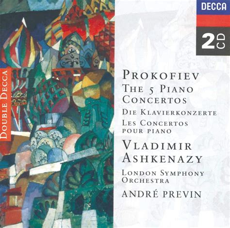 Prokofiev les 5 concertos pour piano Serge Prokofiev André Prévin