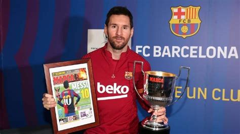 Lionel Messi Wins Record Eighth Pichichi Details Here