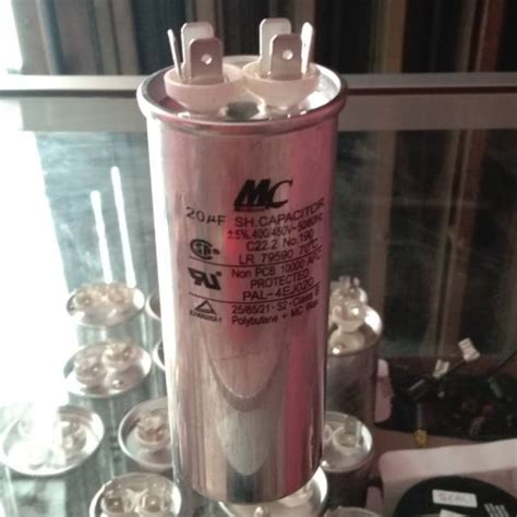 Jual Kapasitor MC 20 UF Capacitor 20 Mikro MC Kaki 2 Shopee Indonesia