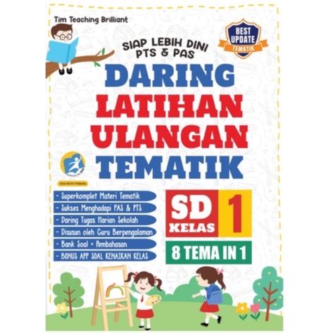 Jual Buku Pelajaran Kelas 1 2 3 4 5 6 SD Daring Latihan Ulangan