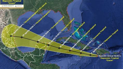 Emiten Alerta Azul Por Depresi N Tropical Impactar A A Quintana Roo