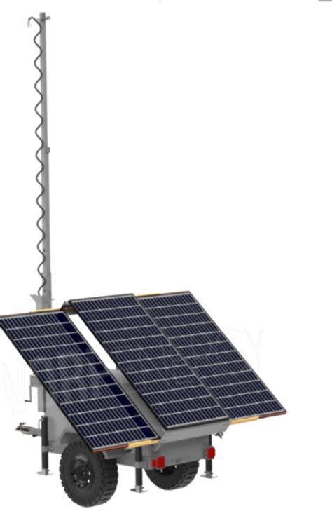 Vorp Energy MDT 400 400w Solar Surveillance Trailer