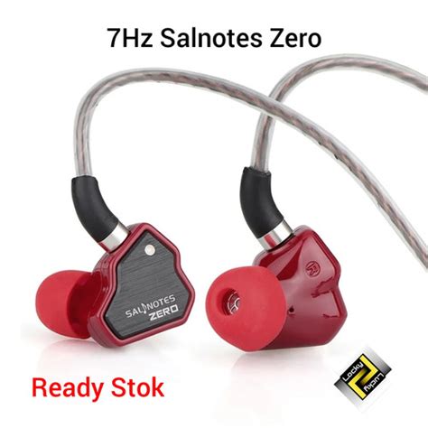 Jual 7Hz Salnotes Zero Earphone 10mm DD HiFi IEM Alt Moondrop Chu CCA