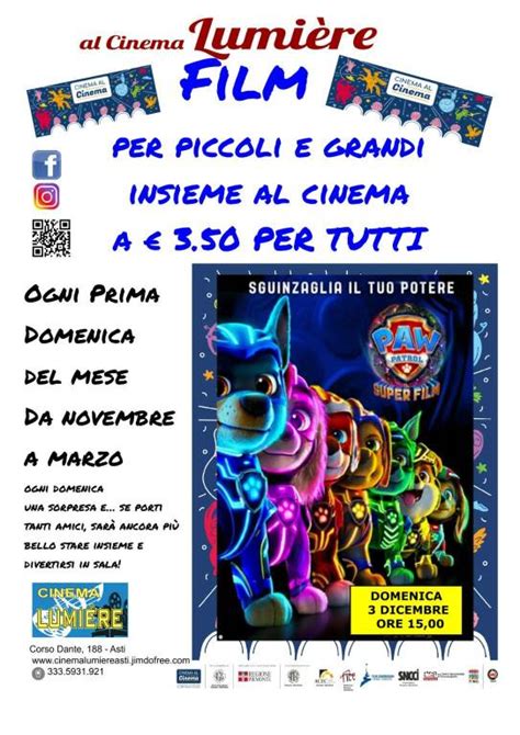 Al Cinema Lumi Re Di Asti Continua La Proiezione Di Cento Domeniche