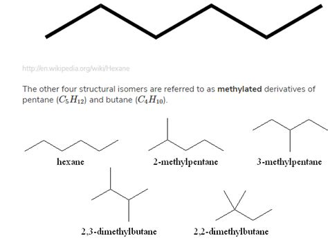 Hexane Skeletal Structure Inchem