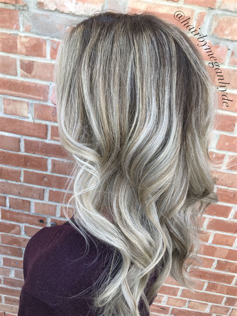 Dimensional Blonde Balayage Shadowroot Balayage Hair Longhair Whiteblonde Blonde