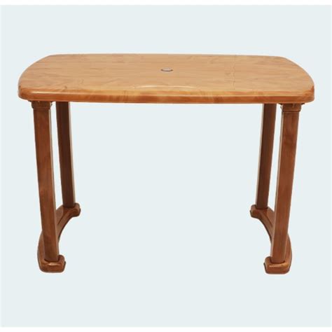 Rectangular Brown Supreme Arjun Plastic Table At Rs Piece In