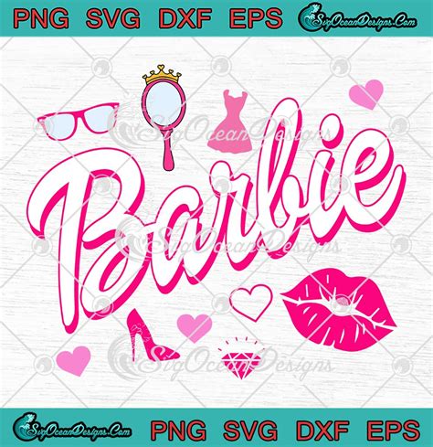 Trendy I M A Barbie Girl Svg Barbie World Svg Barbie Birthday Gift