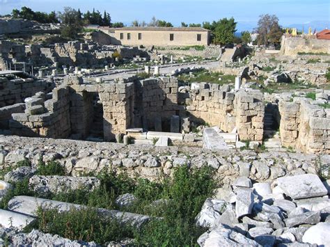 Ancient Corinthgreece The Peirene Fountain Pausanias Desc Flickr