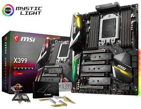 MSI Launches The X399 Gaming Pro Carbon AC Motherboard Lowyat NET