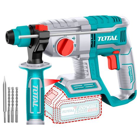 Rotomartillo Total Sds 20v Inalámbrico Brushless Barraca Julia