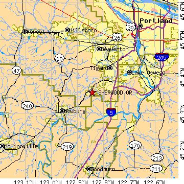 Sherwood, Oregon (OR) ~ population data, races, housing & economy