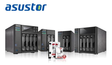 Asustor Announces Compatibility With 3 New Wd® Red® Nas Hard Drives