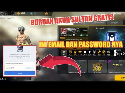 2021 Akun Sultan FF Gratis Terbaru GAMEOL ID