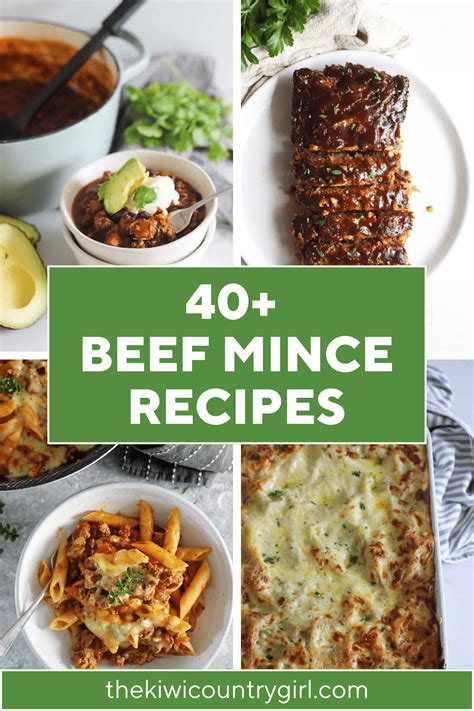 40 Beef Mince Recipes The Kiwi Country Girl