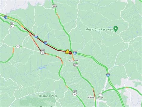 Nashville Traffic I 24 East Reopens Near Whites Creek Pike In Joelton