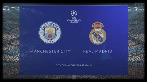 Manchester City Vs Real Madrid Semifinales Uefa Champions League 22