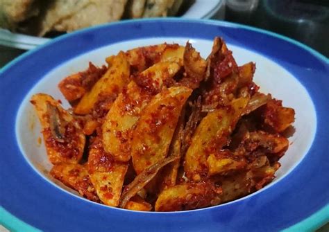 Resep Balado Kentang Teri Enak Banget Kreasi Masakan