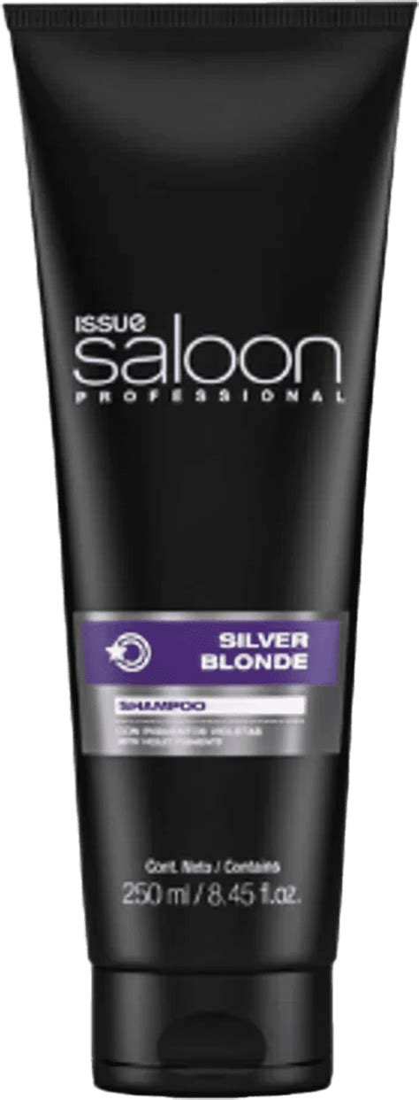 Shampoo Issue Professional Saloon Silver Blonde Beleza Na Web